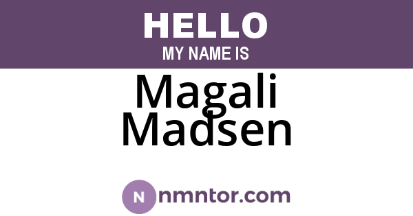 Magali Madsen