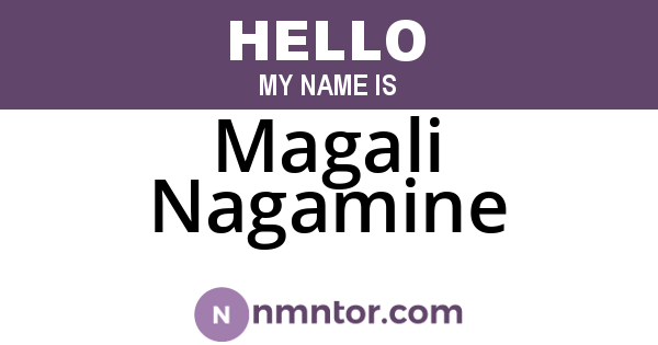 Magali Nagamine