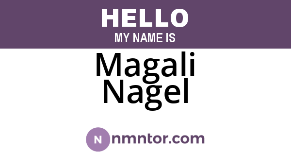 Magali Nagel