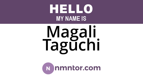 Magali Taguchi