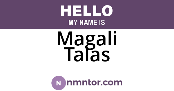 Magali Talas