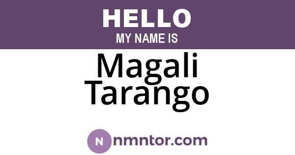 Magali Tarango