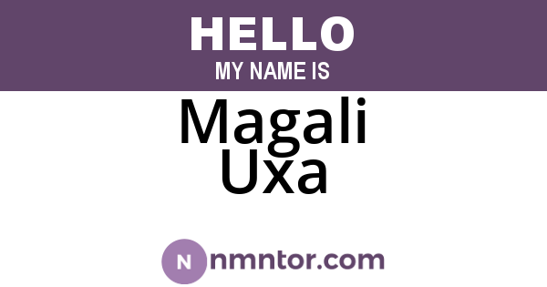 Magali Uxa