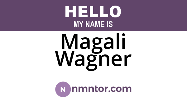 Magali Wagner
