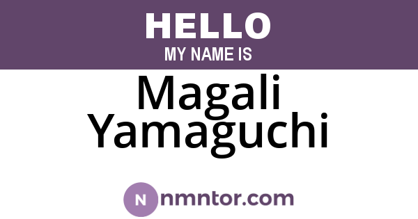 Magali Yamaguchi