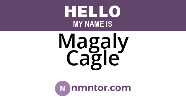 Magaly Cagle