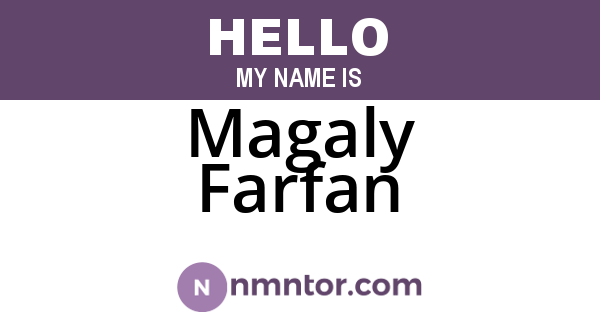 Magaly Farfan