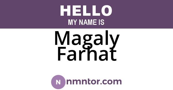 Magaly Farhat