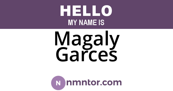 Magaly Garces
