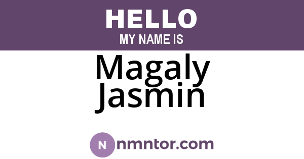 Magaly Jasmin