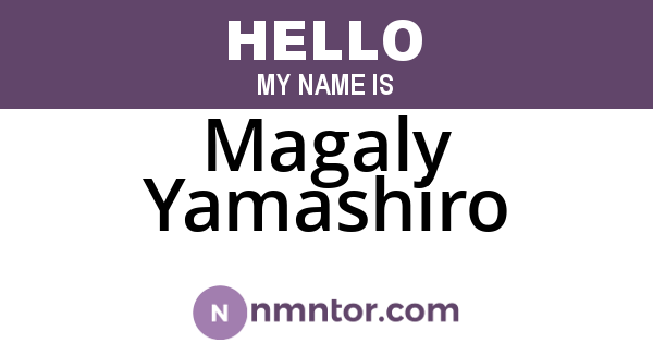 Magaly Yamashiro