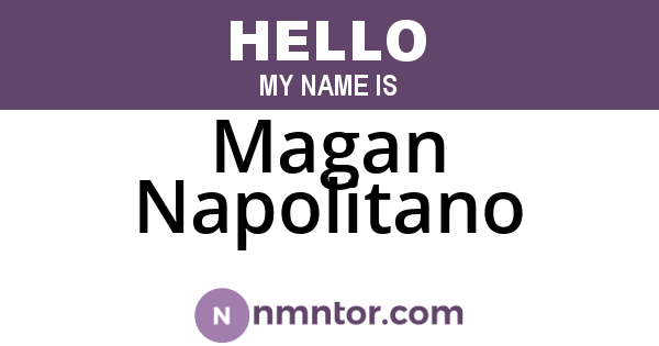 Magan Napolitano