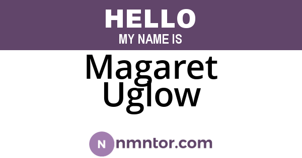 Magaret Uglow