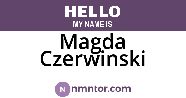 Magda Czerwinski
