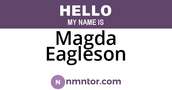Magda Eagleson