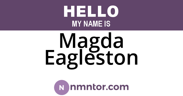 Magda Eagleston