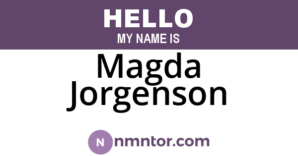 Magda Jorgenson