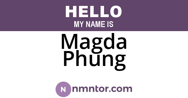 Magda Phung