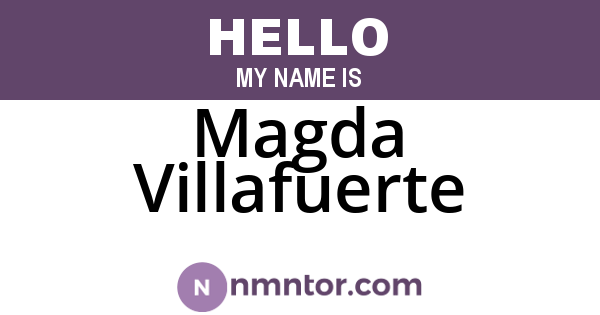 Magda Villafuerte