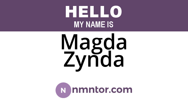 Magda Zynda