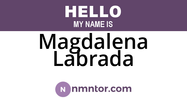 Magdalena Labrada