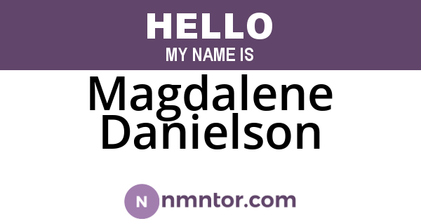 Magdalene Danielson