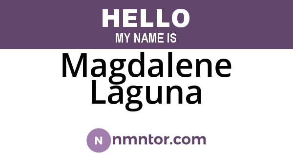 Magdalene Laguna