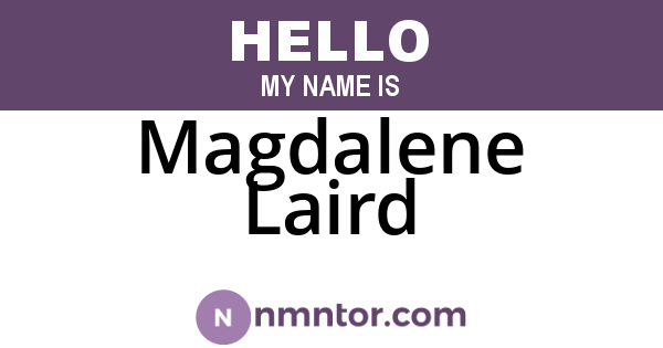 Magdalene Laird