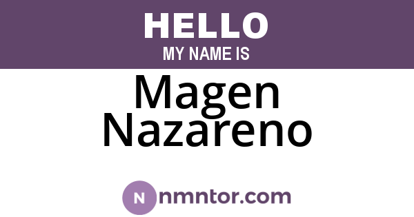 Magen Nazareno