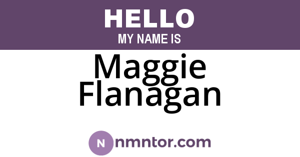 Maggie Flanagan