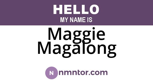 Maggie Magalong