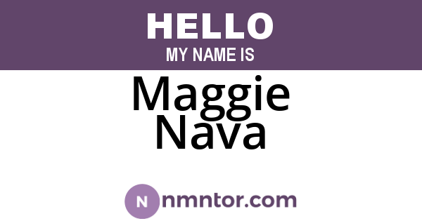Maggie Nava