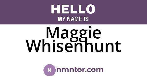 Maggie Whisenhunt