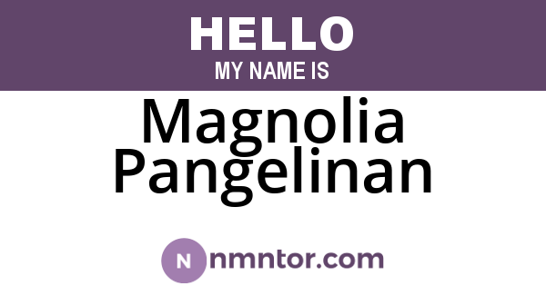 Magnolia Pangelinan