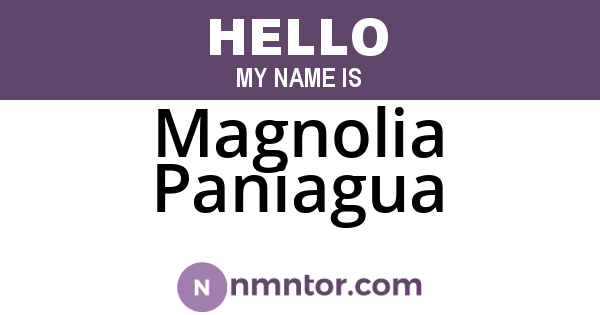 Magnolia Paniagua