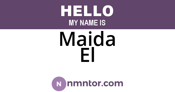 Maida El