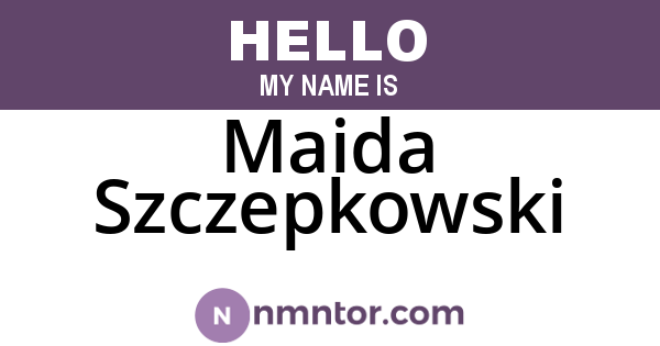 Maida Szczepkowski