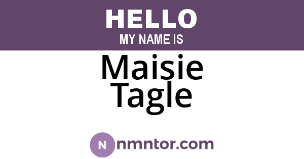 Maisie Tagle