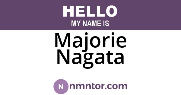 Majorie Nagata