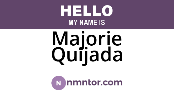 Majorie Quijada