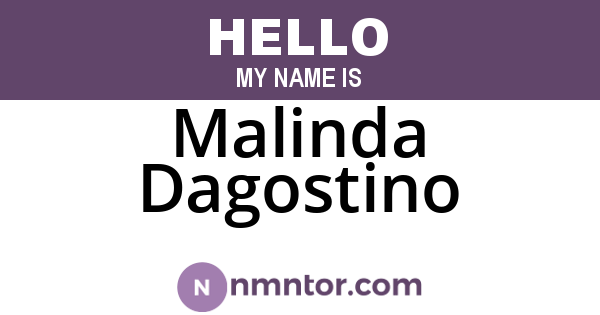 Malinda Dagostino