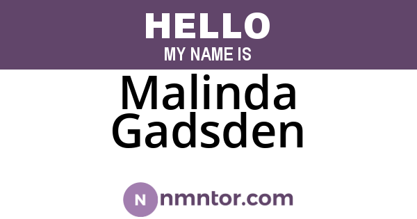 Malinda Gadsden