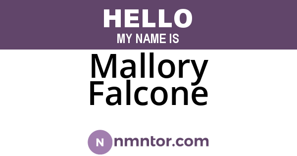 Mallory Falcone
