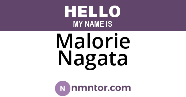 Malorie Nagata