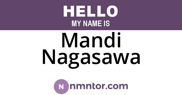 Mandi Nagasawa