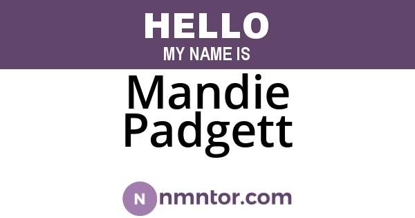 Mandie Padgett