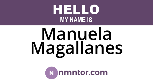 Manuela Magallanes