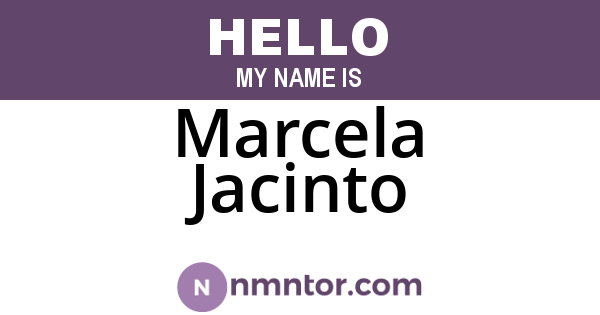 Marcela Jacinto