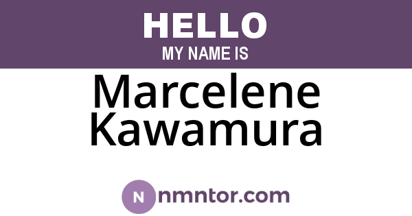 Marcelene Kawamura
