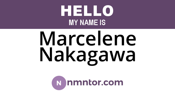 Marcelene Nakagawa